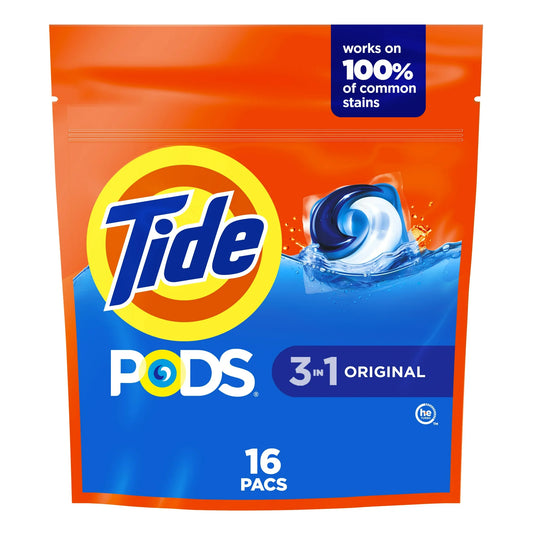 TIDE PODS 3 IN 1 ORIGINAL 16 CT