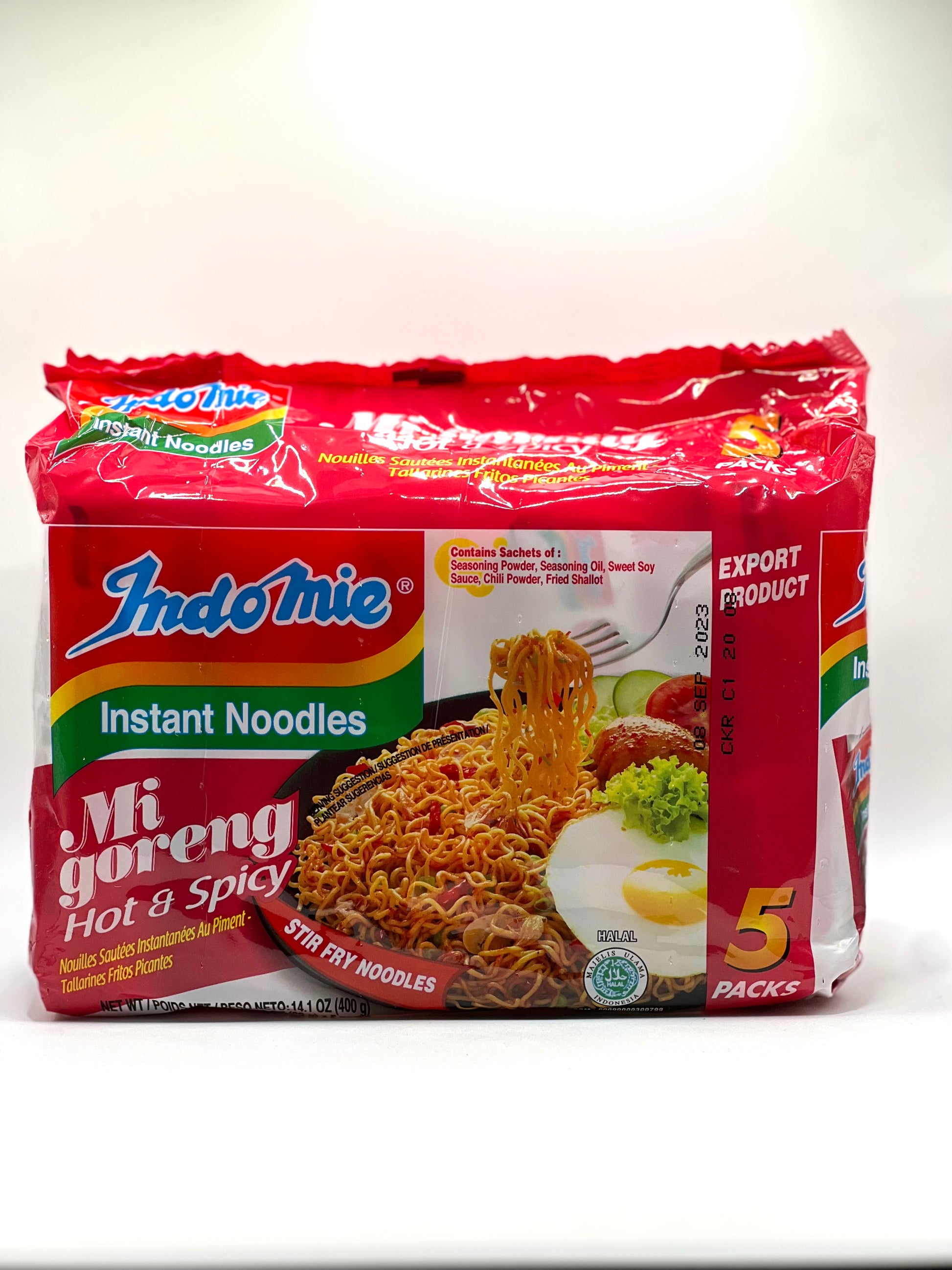 Indomie Mi Goreng Fried Noodle, 5 Pack