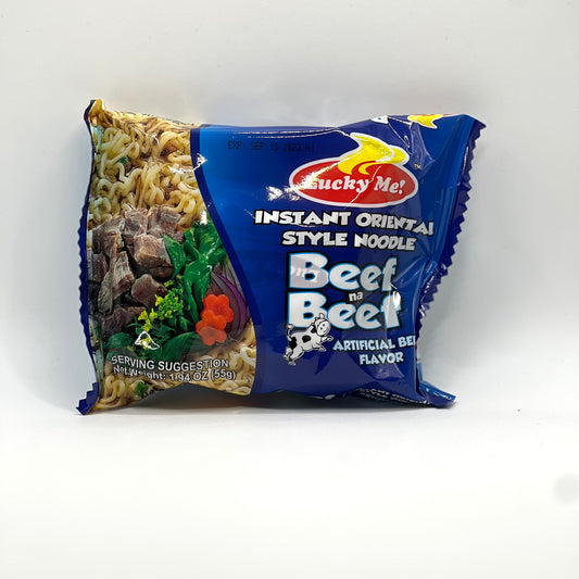 Lucky Me! Beef Instant Noodles