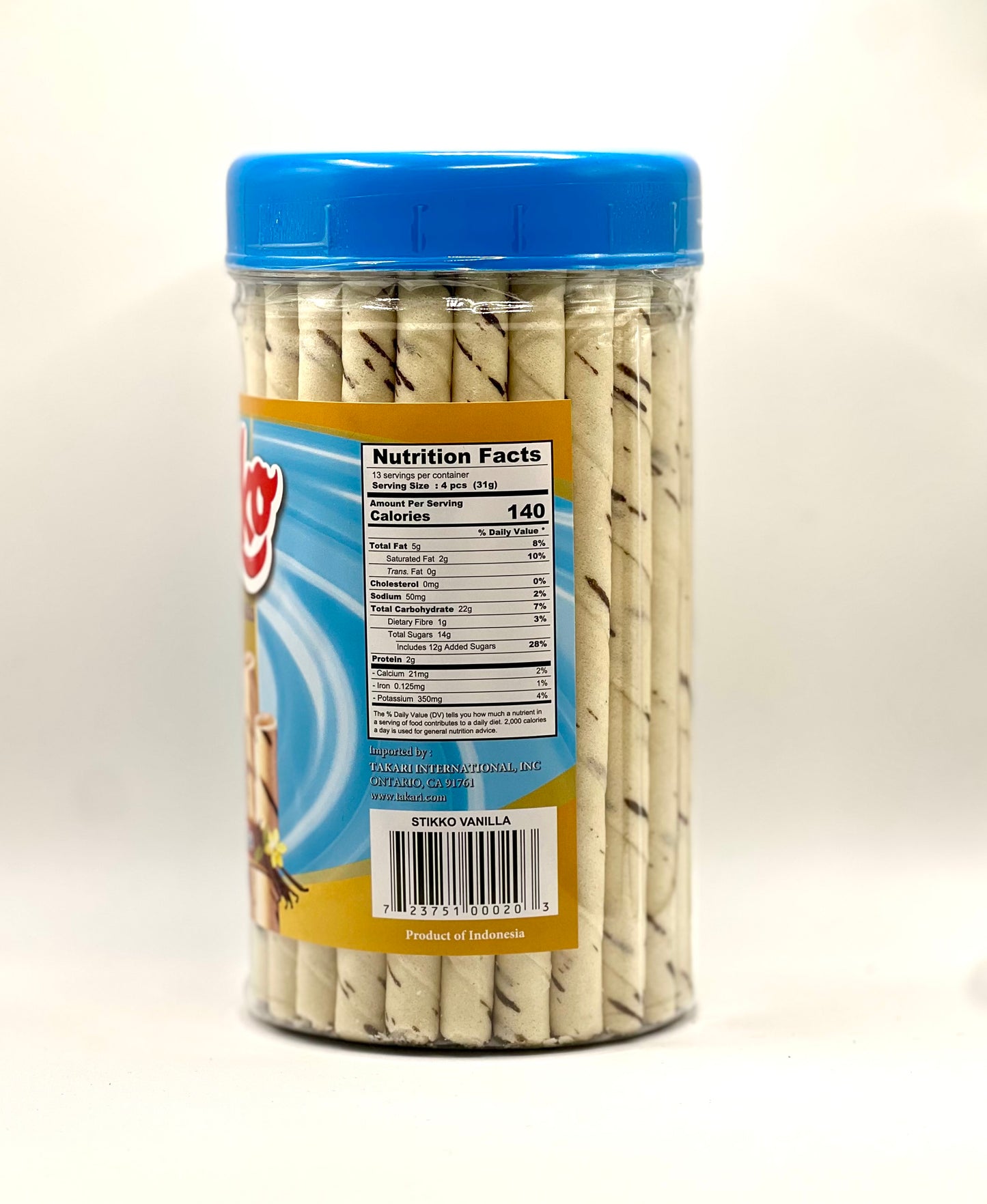 Stikko Vanilla Wafer Sticks