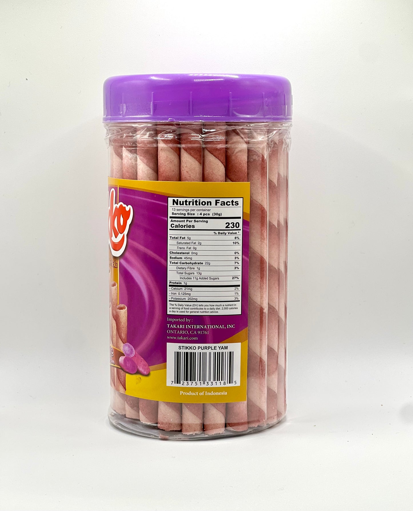 Stikko Ube Wafer Sticks