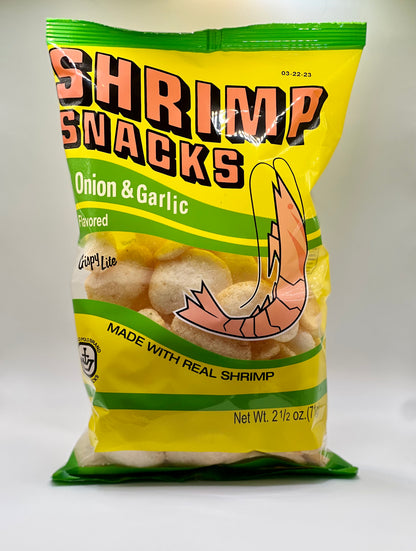 Shrimp Snacks - Onion & Garlic