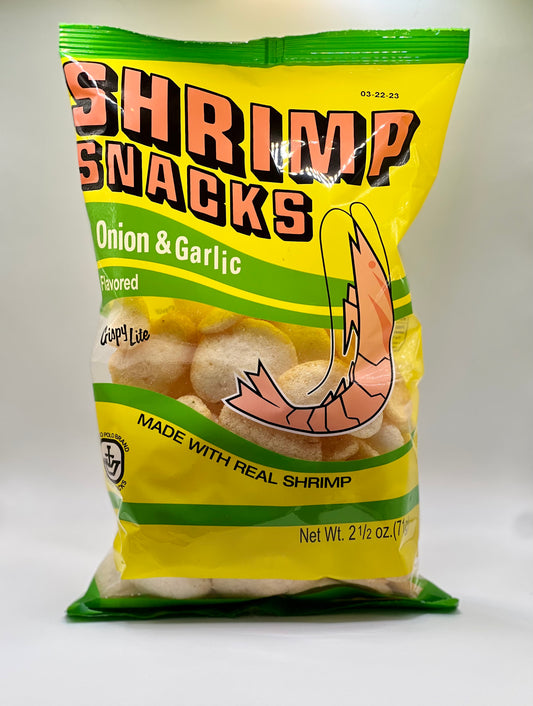 Shrimp Snacks - Onion & Garlic