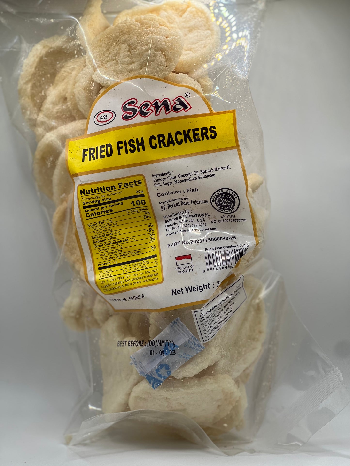 Sena Fried Fish Crackers