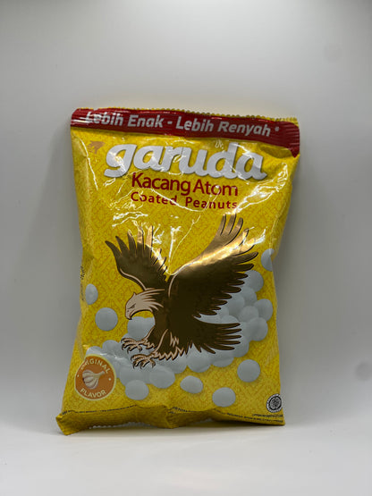 Garuda Coated Peanuts (Kacang Atom) - Garlic