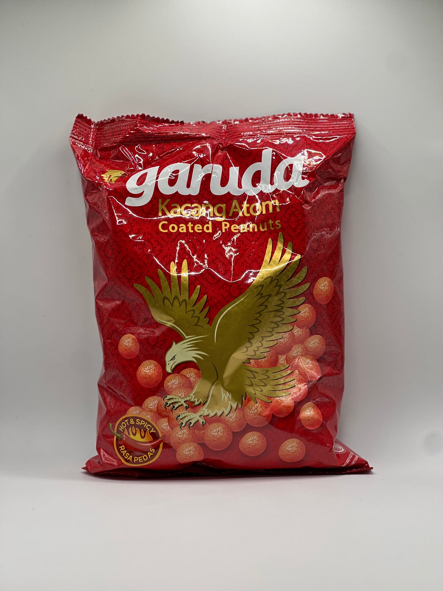 Garuda Coated Peanuts (Kacang Atom) - Hot