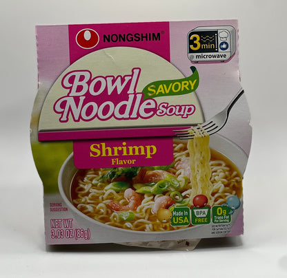 Nongshim Bowl Noodle Soup - Shrimp