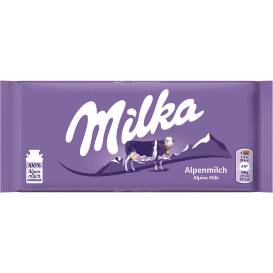 Milka Alpine Milk Chocolate