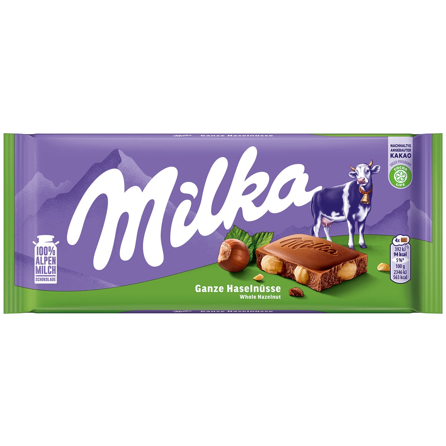 Milka Whole Hazelnut