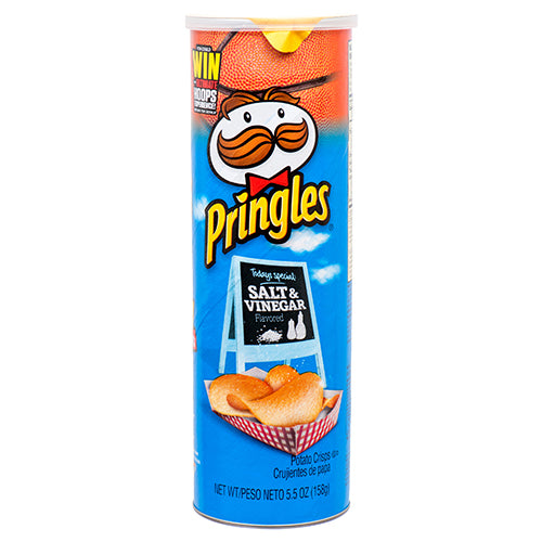 Pringles Salt & Vinegar Potato Crisps