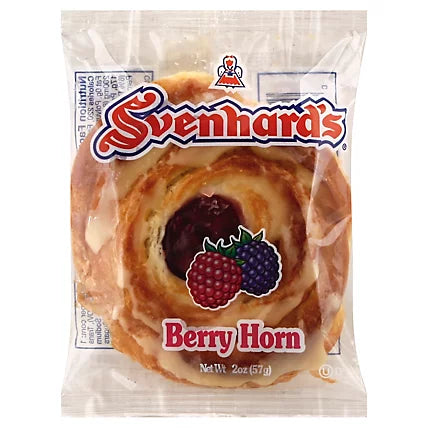 Svenhards Berry Horn Pastry