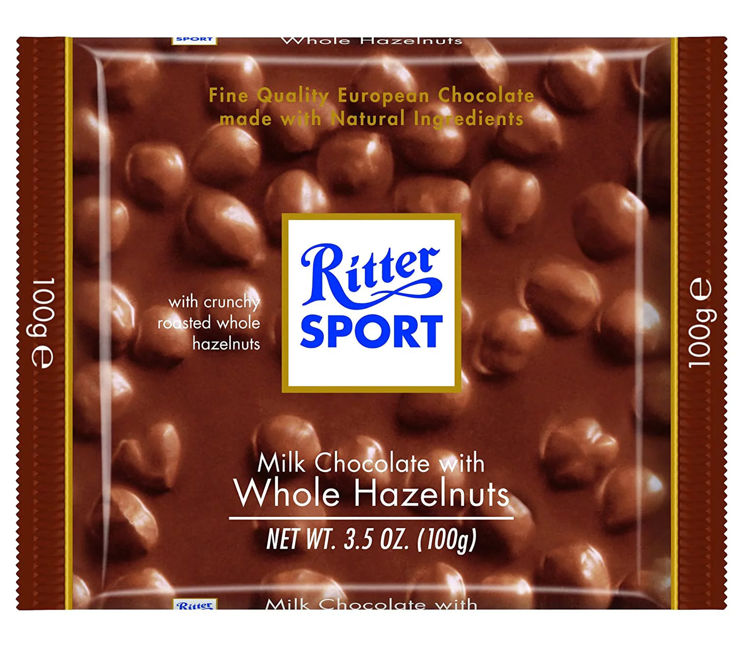 Rittersport Milk Chocolate Whole Hazelnut