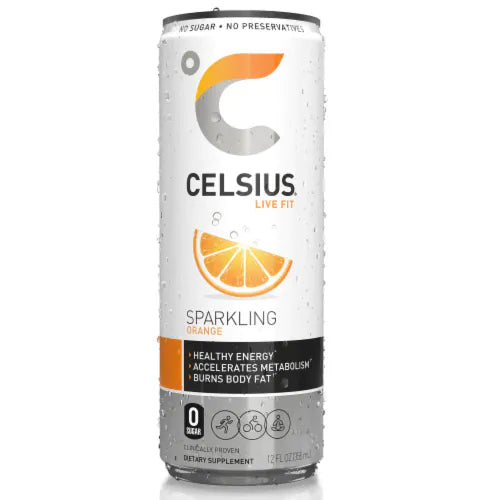 Celsius Energy Drink Sparkling Orange