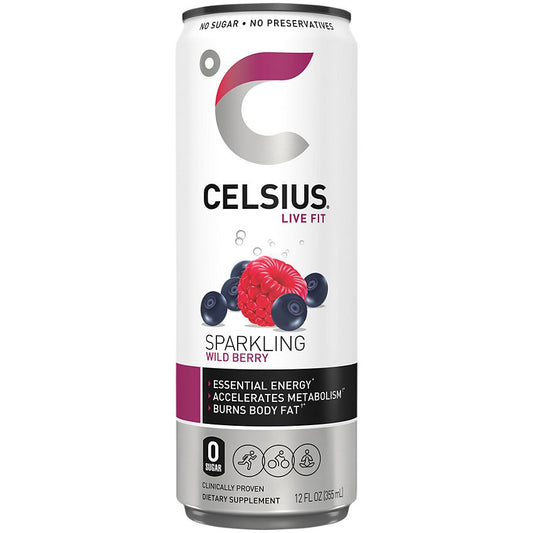 Celsius Energy Drink Wild Berry