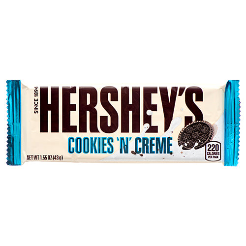 Hersheys Cookies N' Creme Chocolate Bar