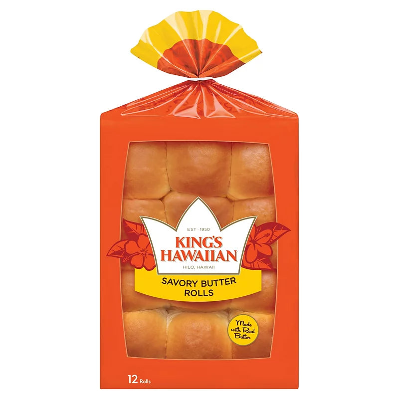 Kings Hawaiian Rolls 12 Count