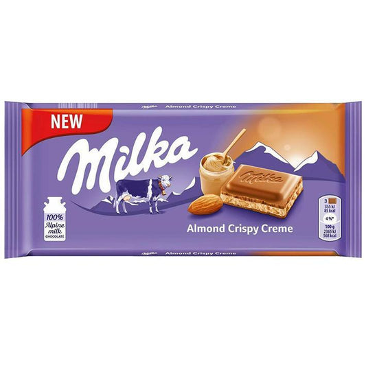 Milka Almond Crispy Creme